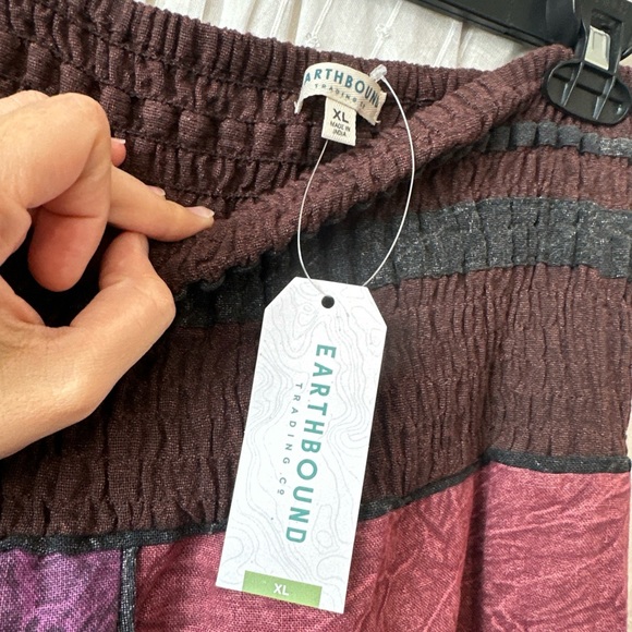 EARTHBOUND Multicolor Patchwork Pants - Picture 5 of 6